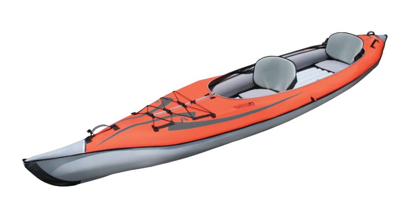 AdvancedFrame® Convertible 2-person Kayak - Red (Including Conversion Decks)