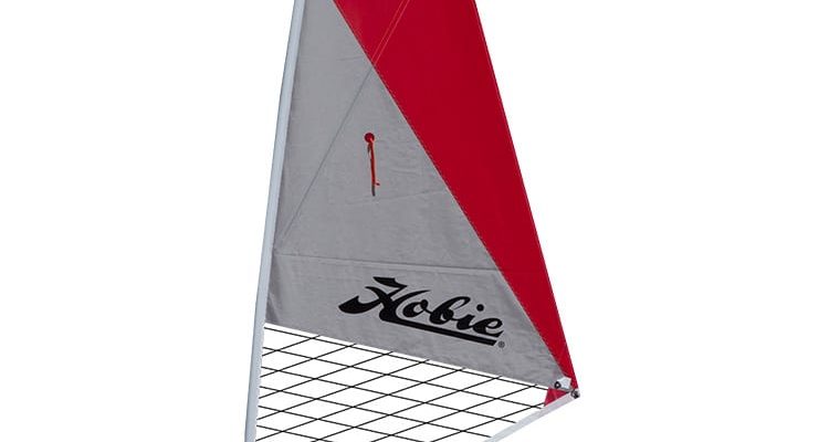 Hobie Mirage Kayak Sail Kit - Silver/Red