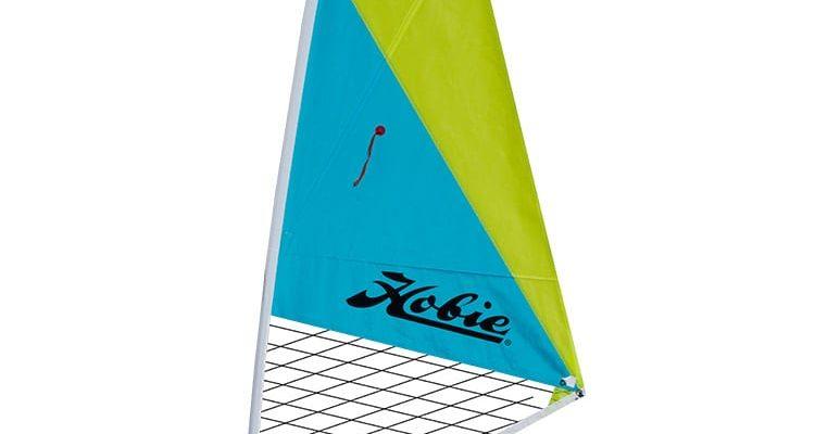 Hobie Mirage Kayak Sail Kit - Aqua/Chartreuse