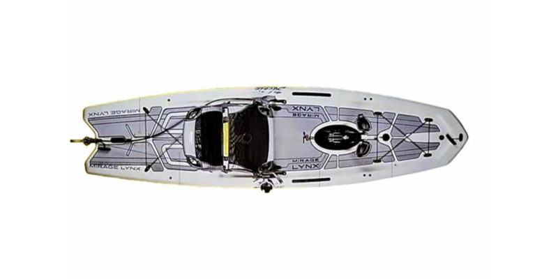 Hobie Mat Kit - Deck Pad for Lynx, Grey
