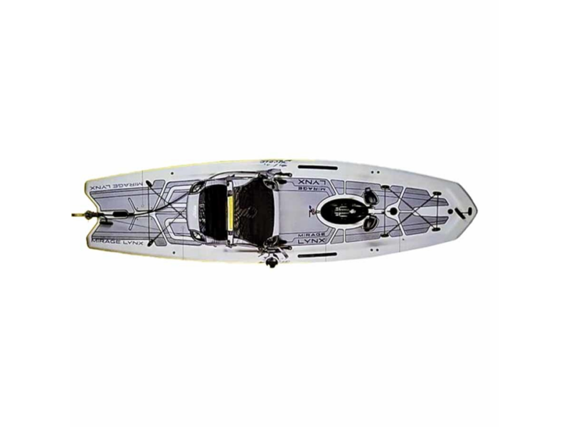 Hobie Mat Kit - Deck Pad for Lynx, Grey